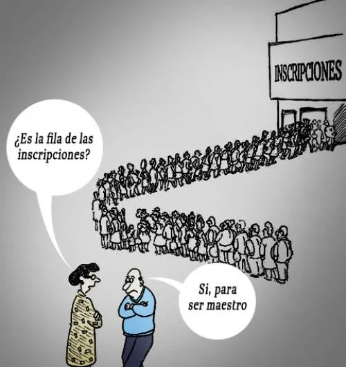 Normales públicas: muchos maestros y pocos alumnos