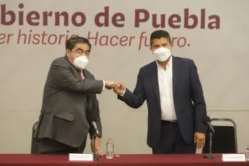 Invita Barbosa a Eduardo Rivera a celebrar el Grito en Casa Aguayo