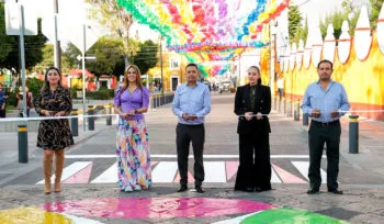 Edmundo Tlatehui pone en marcha el Programa Urbanismo Táctico en San Andrés Cholula