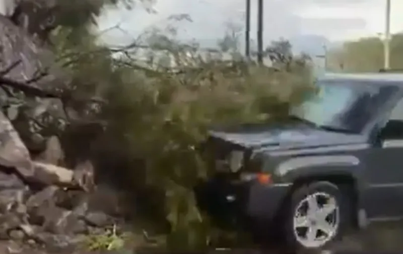 Reportera y camarógrafo son atropellados durante transmisión en vivo en Monterrey