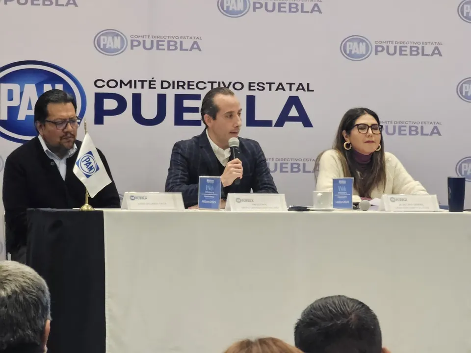 Sesión del Consejo Estatal PAN Puebla