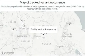 Detectan primeros cuatro casos de la variante ómicron en Puebla