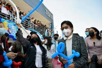 Lilia Cedillo clausura actividades por el 10° aniversario de la Preparatoria Emiliano Zapata, extensión San Martín Texmelucan
