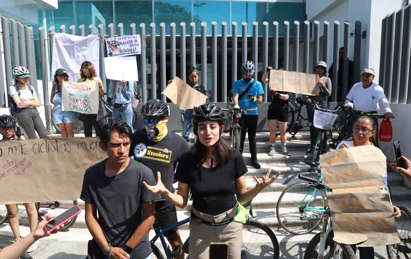 Protesta ciclista