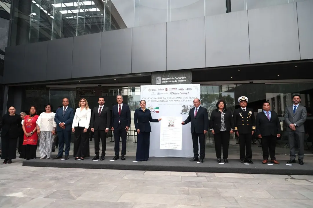 Congreso Pue Bando Solemne Fiestas Patrias