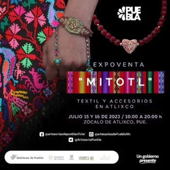 En Atlixco, gobierno de Sergio Salomón realizará pasarela y expoventa artesanal “Mitotl”