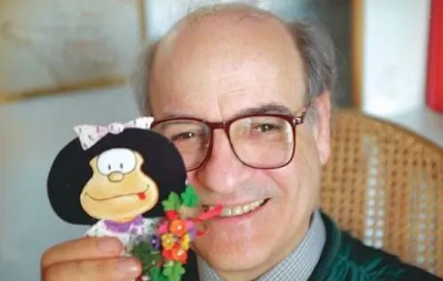 Murió Quino, creador de Mafalda
