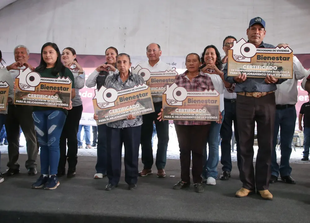 Programa para el Mejoramiento de Viviendas beneficia a más de 700 familias poblanas