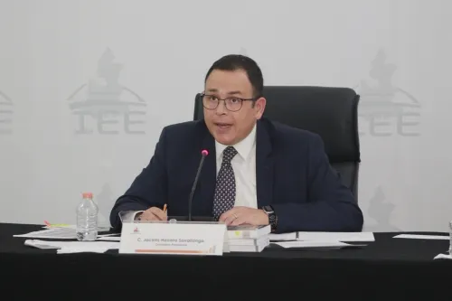 Se va Herrera Serrallonga del IEE; renuncia argumentando motivos personales