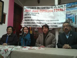 Denuncian habitantes de San Pedro Cholula abuso de autoridad