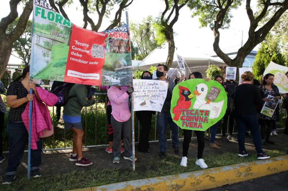 Manifestación Tecate Comuna