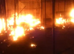 Sólo daños materiales deja incendio en La Acocota