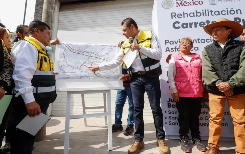 Supervisa Armenta ampliación de la carretera Puebla–Tlaxcala; beneficiará a 1.6 millones de personas
