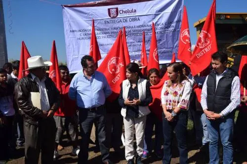 Aumenta gobierno de San Pedro Cholula infraestructura sanitaria en juntas auxiliares
