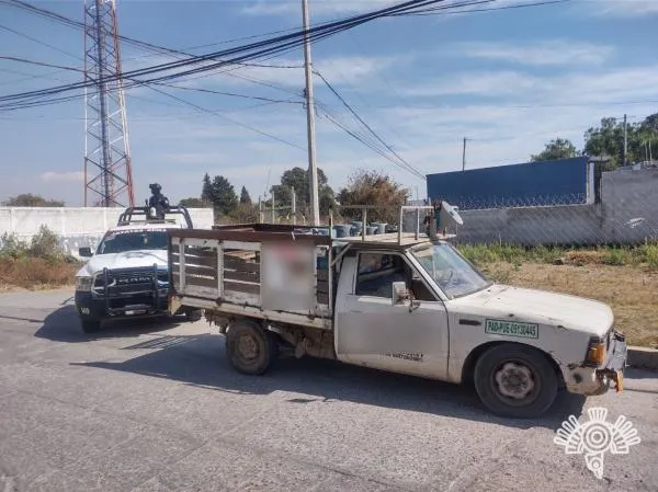 Detenido cilindros Gas LP