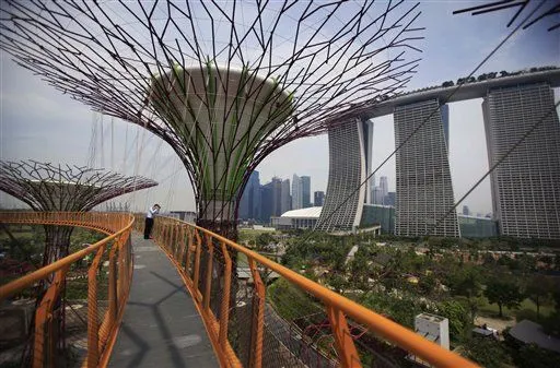 Los polémicos superárboles de Singapur