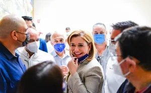 Maru Campos, gobernadora electa de Chihuahua, da positivo a covid