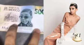 Comerciante es estafado con billete falso de 500 pesos con la imagen de “La Venenito”