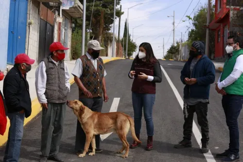 Ayuntamiento de Puebla invierte 30 mdp en pavimentación al sur de la ciudad 