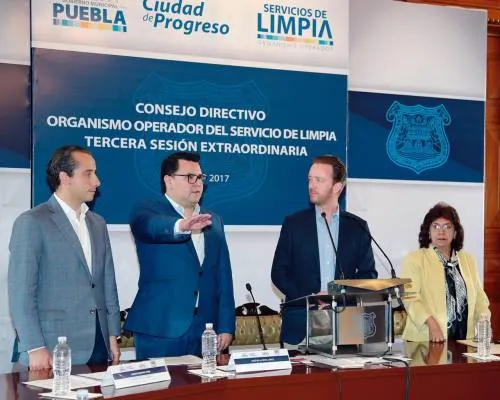 José de la Rosa, Nuevo Coordinador del Organismo Operador del Servicio de Limpia.