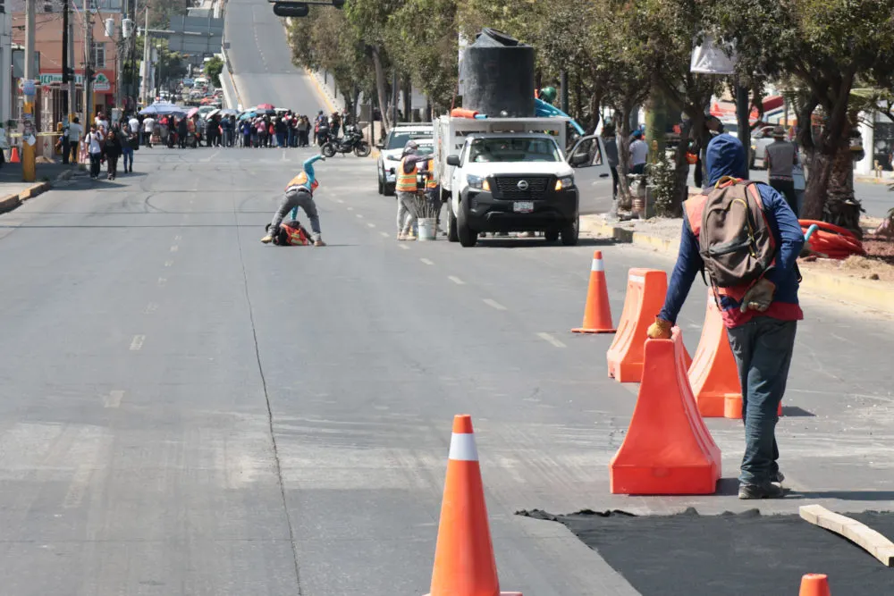 Gobierno de Puebla reanuda obras del Paseo de Campeones tras diálogo con vecinos