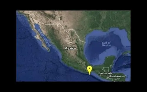 Reportan sismo de magnitud 4.9 en Oaxaca