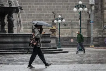 Fuertes lluvias prevalecerán en gran parte del territorio nacional este sábado