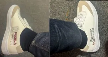 “Choco tenis” de Armenta causan sensación durante evento de obra comunitaria