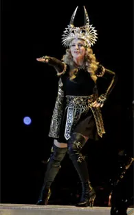 Espectacular show de Madonna en el Super Bowl XLVI