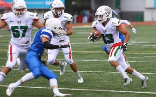 México arranca con triunfo en Mundial de Futbol Americano Universitario