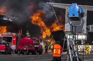 Se incendia bodega de cervecería Modelo