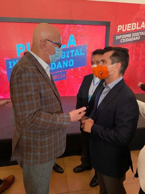 Marcelo García y las cartas de Dante Delgado para puebla capital