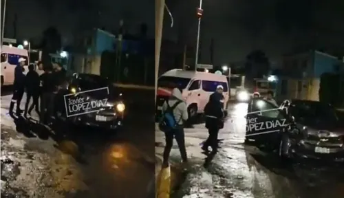 A golpes termina incidente de tránsito en la avenida Margaritas