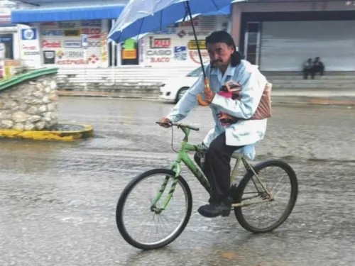 Frente frío provocará lluvia y granizo en el norte del país