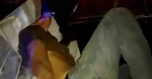Golpean a delincuente en Tepeaca