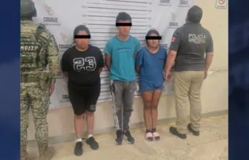 Detienen a tres, luego de cateo en Amozoc por venta de droga