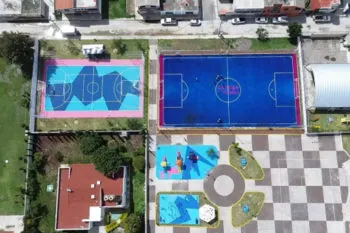 Ayuntamiento de Puebla rehabilita espacios públicos en Guadalupe Tecola
