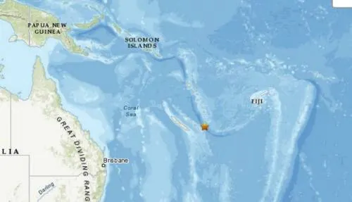 Dos terremotos sacuden Nueva Caledonia, en el Pacífico Sur