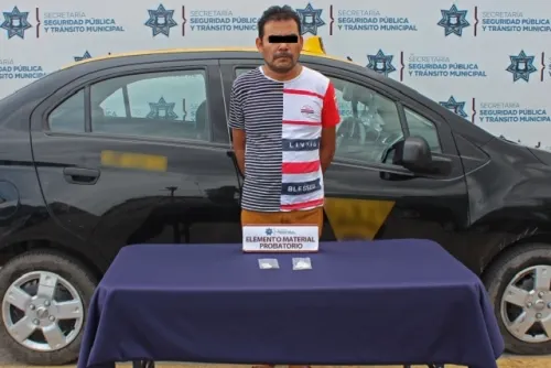 Detienen a presunto asaltante de tiendas departamentales