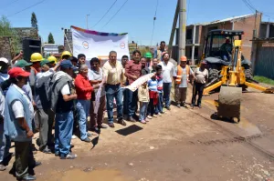 Inició y entregó obras Espinosa en 4 juntas auxiliares de San Pedro