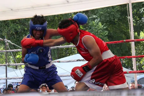 Se cierra el telón del XV Torneo de Boxeo de los Barrios 2012