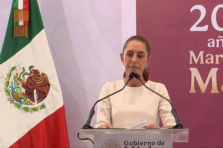 Claudia Sheinbaum Pardo, presidenta de México. Foto: Captura de pantalla