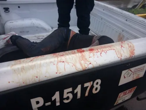 Intentan linchar a ladrón tras balearlo, en San Martín Texmelucan