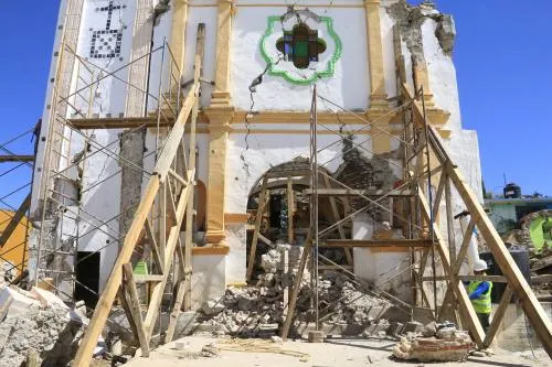 Reconstrucción de inmuebles históricos y religiosos tardará más de 2 años: Sedatu