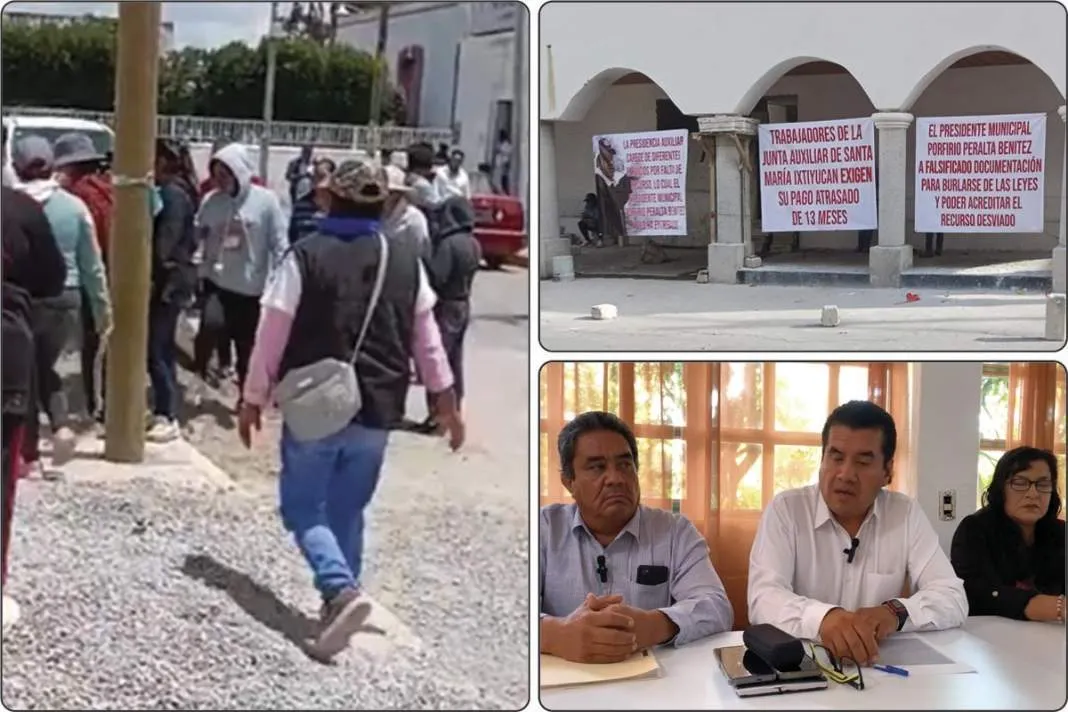 Pleito de la 4T en Nopalucan: edil del PT frena obras de alcalde de Morena