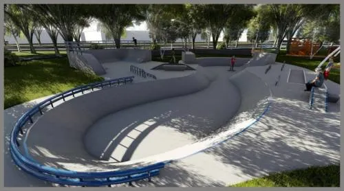Parque Juárez se moderniza para el sano esparcimiento de niñas, niños y jóvenes