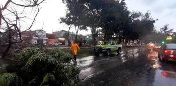 Se mantienen las lluvias intensas sobre Oaxaca, Chiapas, Tabasco y el sur de Veracruz
