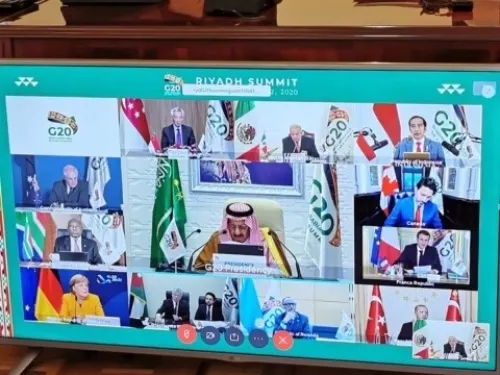 Participa presidente López Obrador en reunión del G20
