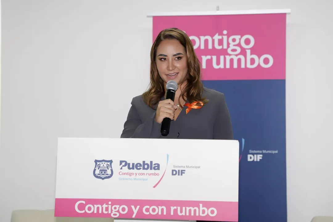 Claudia Barrientos Hernández, presidenta del PAtronato del SMDIF Puebla. Foto: Daniela Portillo / EsImagen