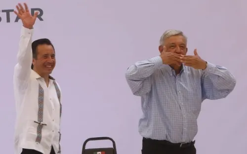 Con la Marina al frente de puertos se combatirá tráfico de drogas, confía AMLO